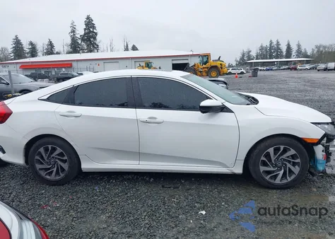 2018 Honda Civic Ex z USA, uszkodzony, nr VIN 19XFC2F77JE208564